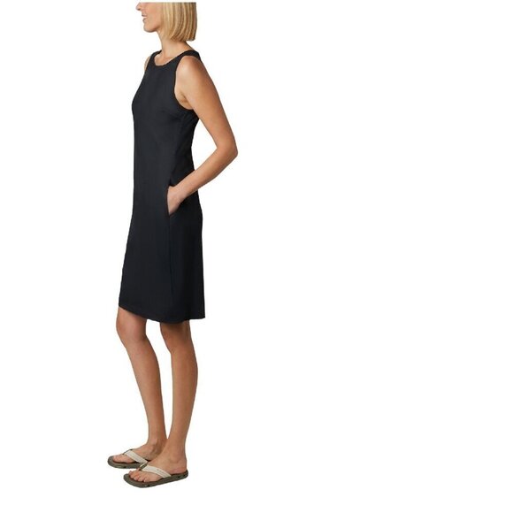Columbia Women's Chill River Omni-Shade Sleeveless Tank Dress Black S - Picture 2 of 16